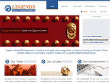 Tablet Screenshot of legends-am.com